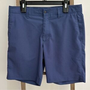 Callaway Men Golf Shorts Size 34 Opti-Dri Media Pocket Moisture Wick Color Blue